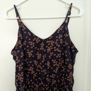 Medium - The Josie Jumpsuit in Midnight Daisies